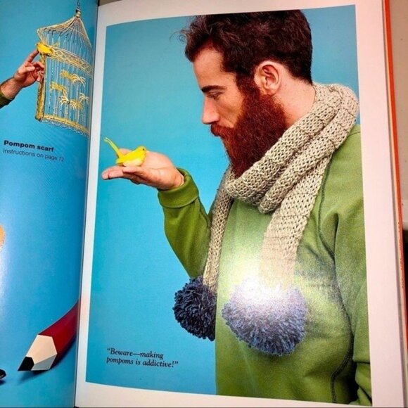 NWT Knitting Scarves & Cowls 36 Patterns Project Book Quick & Stylish Knits - Picture 11 of 17